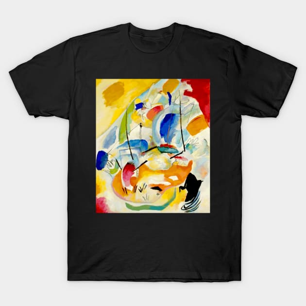 Kandinsky, Sea Battle 1913 T-Shirt by PixDezines